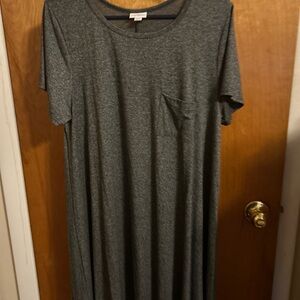 LulaRoe Gray Women's Dress